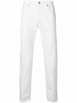 Happy Denim Straight-leg Jeans In White