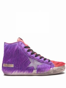 Francy High-top Sneakers In Purple