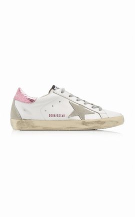 Women's Superstar Low-top Leather Sneakers In White