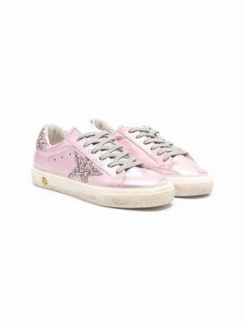 May Laminated Sneakers In Pink