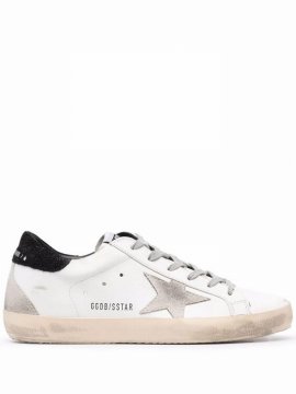Super-star Lace-up Sneakers In White