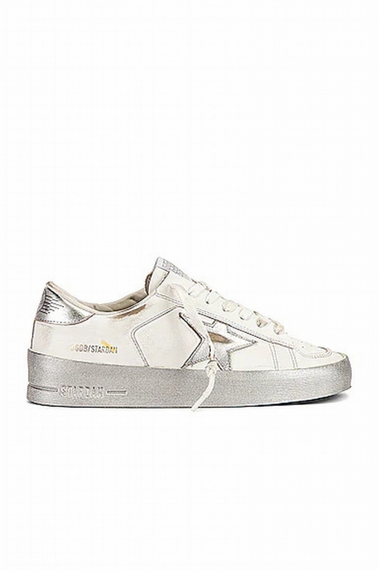 Stardan Leather Upper Laminated Star And Heel In White
