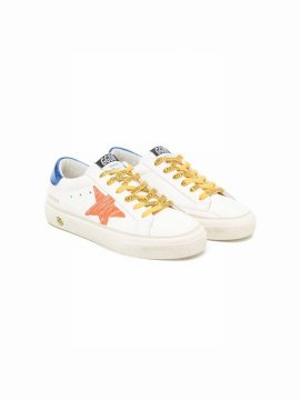 Kids' Star Logo Trainers In White