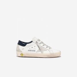 Kids Superstar White Leather Sneakers (it22-it27)