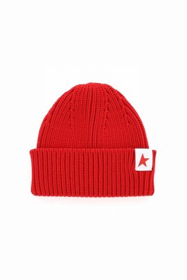 Star/ Beanie Damian/ Co/ High Turn/ Lateral Small In Red