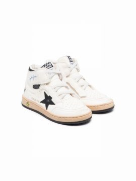 Kids' One Star-logo Sneakers In White