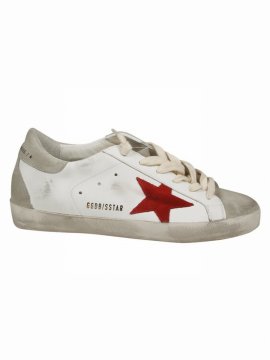 Super-star Classic Sneakers In White/ice/red