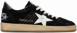 Black Ball Star Sneakers In 80203 Black/white