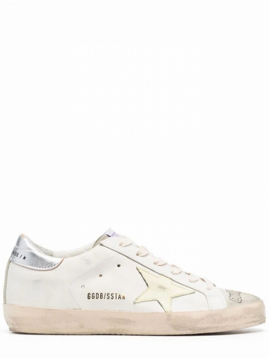 White Super-star Low-top Sneakers