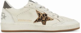 Off-white Ball Star Sneakers In 10889 White/leo