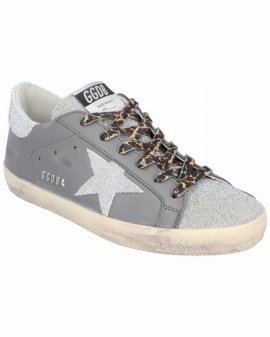 Superstar Leather Sneaker In Grey