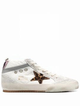Mid Star Sneakers In Weiss