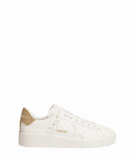Men's Pure Star Leather Sneaker In White Taupe