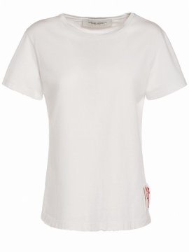 Star Cotton Jersey T-shirt In White