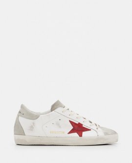 Super-star Leather Sneakers In White