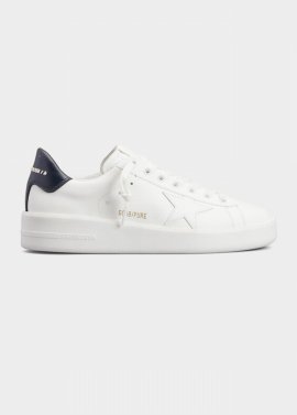 Pure Star Leather Low-top Sneakers In White