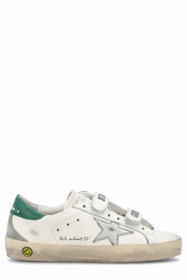 Kids Classic Old School Sneakers In White