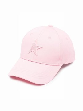 Kids' Star-patch Baseball Cap In Pink