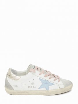 Super-star Leather Sneakers In White