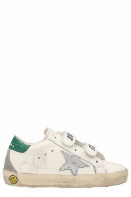 Kids Old School Classic Sneakers In White