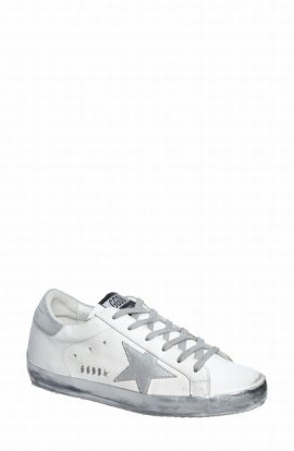 Super-star Sneaker In White/ Silver/ Ice