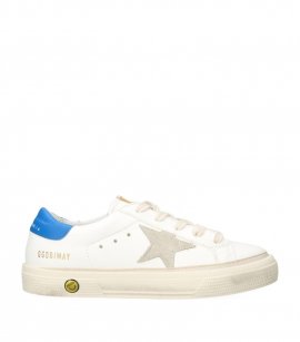 Leather May School Sneakers In White