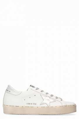 Hi-star Leather Low-top Sneakers In White