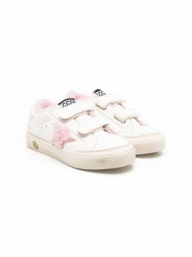 Kids' One Star-logo Low-top Sneakers In White