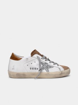 Super Star Leather Sneakers In White