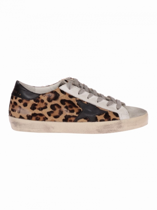 Superstar Leopard Horsy Quarter Leather Star And H In 80189
