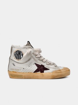 Francy White Leather Sneakers