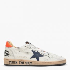 Deluxe Brand White Ball Star Low-top Sneakers
