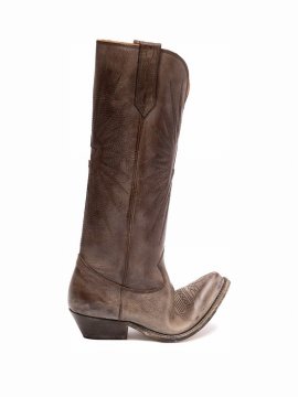 Wish Star Knee-high Boots In Brown