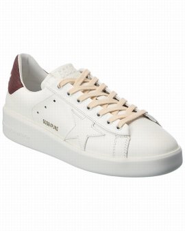 Pure-star Leather Sneaker In White