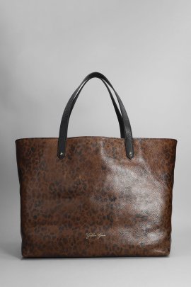 Pasadena Tote In Animalier Leather