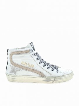 Sneakers Slide In Bianco