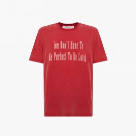 Journey T-shirt In Tango Red Ecru`