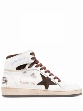 Sky-star High-top Sneakers In White