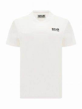 T-shirt Woman In White