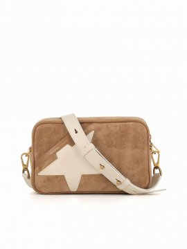 Star Bag In Sabbia/bianco
