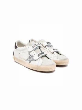 Star-patch Leather Sneakers In ??ɫ