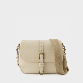 Francis Hobo Bag - - Porcelaine - Leather In Neutral