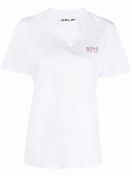 Cotton Jersey T-shirt In Bianco