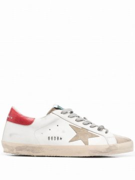 Db Sneakers In White-taupe-red