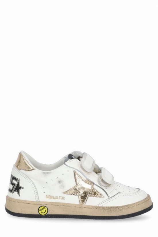 Kids Ball Star Sneakers In White