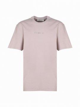 T-shirt In Cotton In Pink Blush