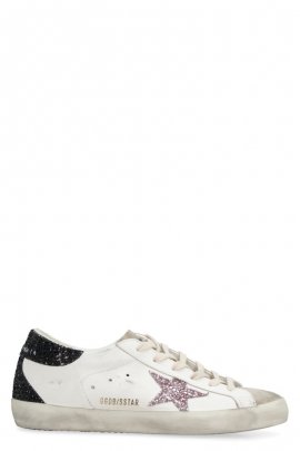 Super-star Leather Low-top Sneakers In Cream Taupe Pink