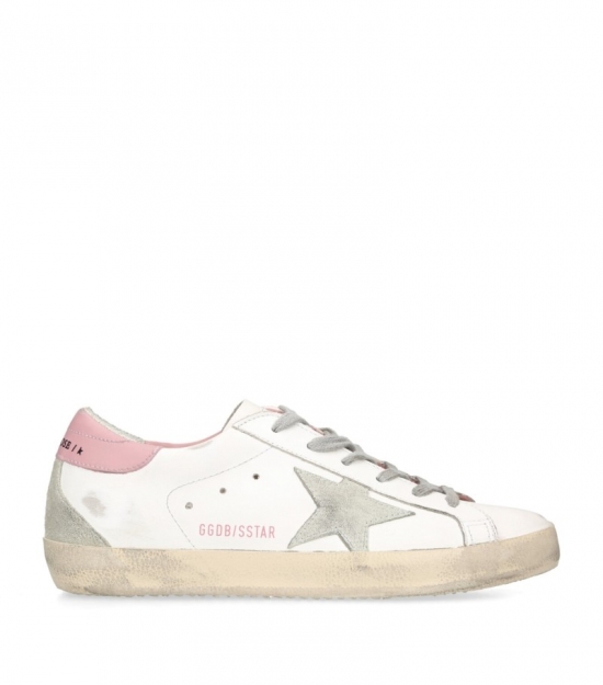 Leather Super-star Sneakers In White