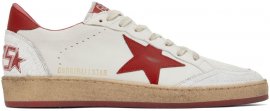 Red & White Ball Star Sneakers